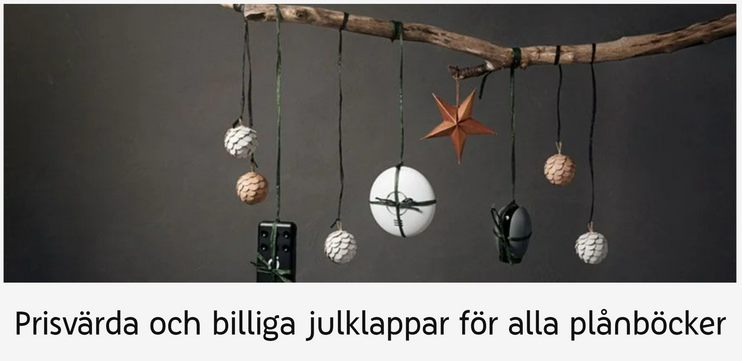 Prisvärda och billiga julklappar för alla plånböcker. ELON Enköping